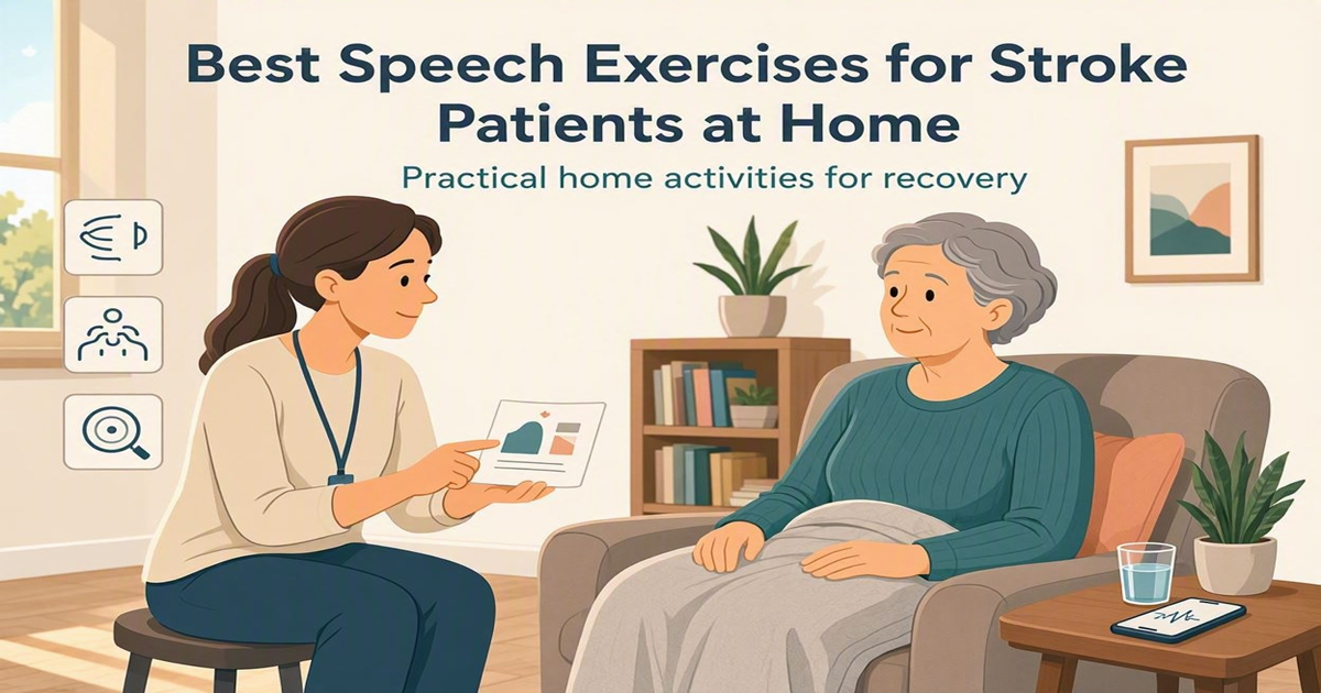 Best Speech Exercises for Stroke Patients at Home