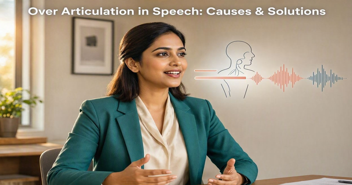 Over Articulation in Speech: Causes & Solutions