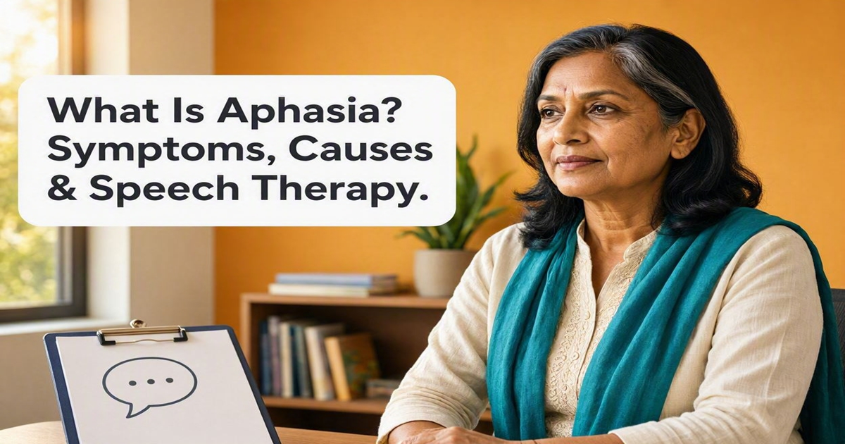What Is Aphasia? Symptoms, Causes & Speech Therapy